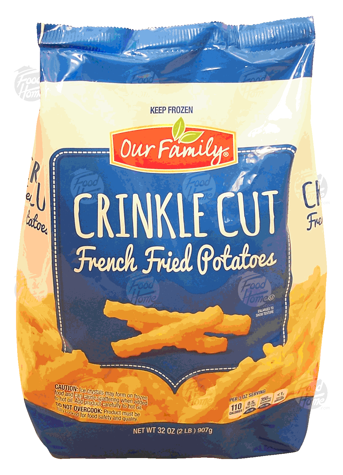 Our Family  french fried potatoes, crinkle cut Full-Size Picture